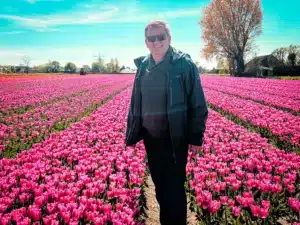 Why Are Dutch Flower Fields Planted in Perfect Stripes?