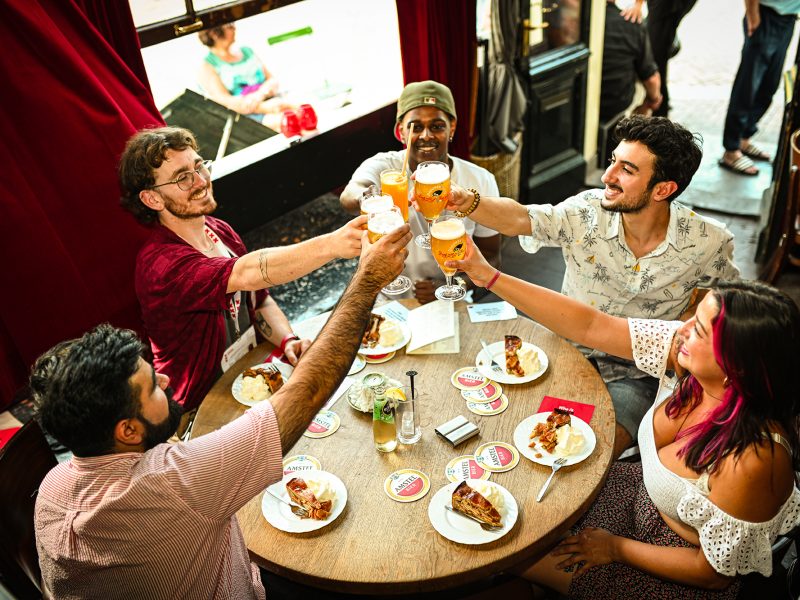 Who Is Amsterdam Jordaan food tour cheers